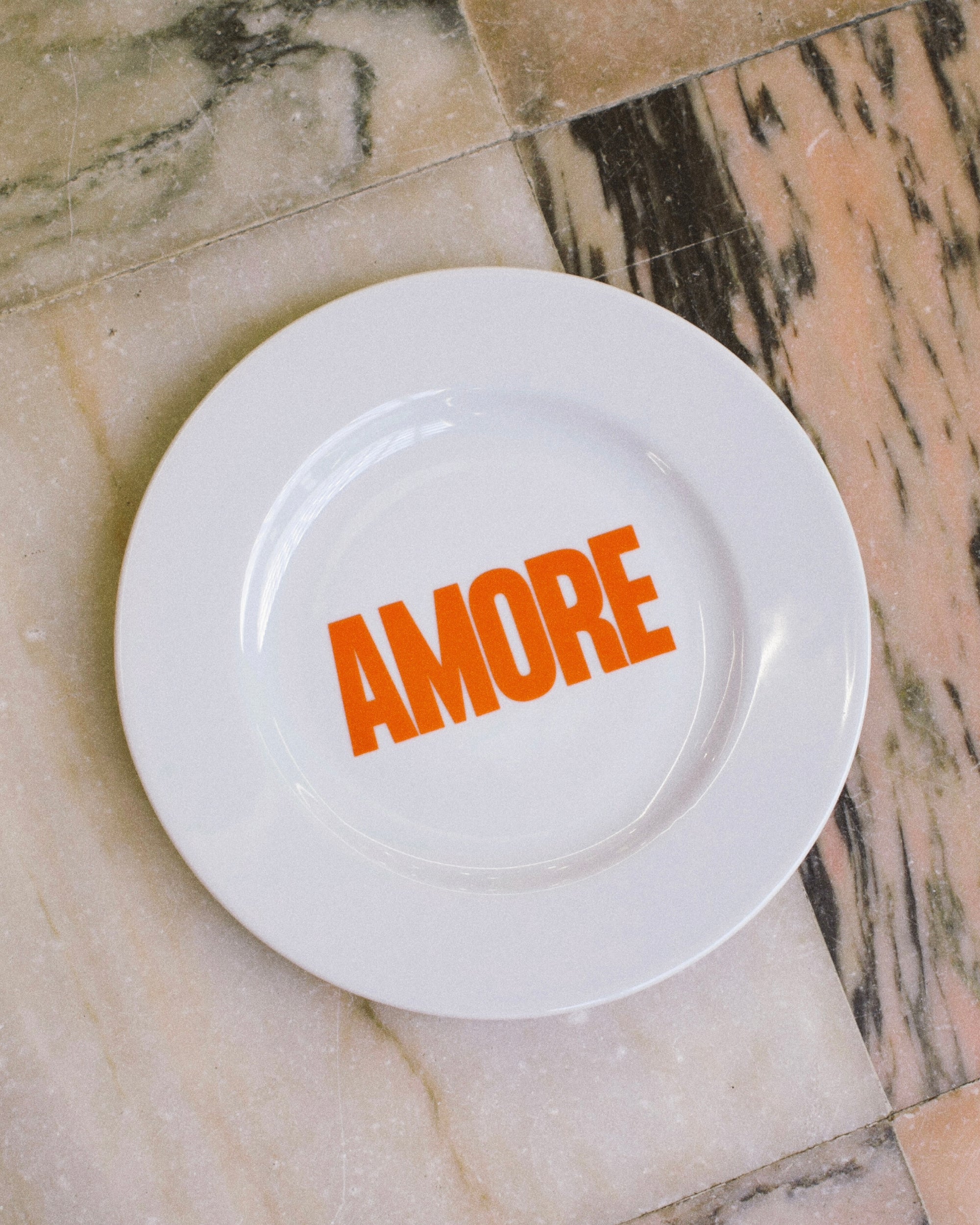Flacher Teller AMORE