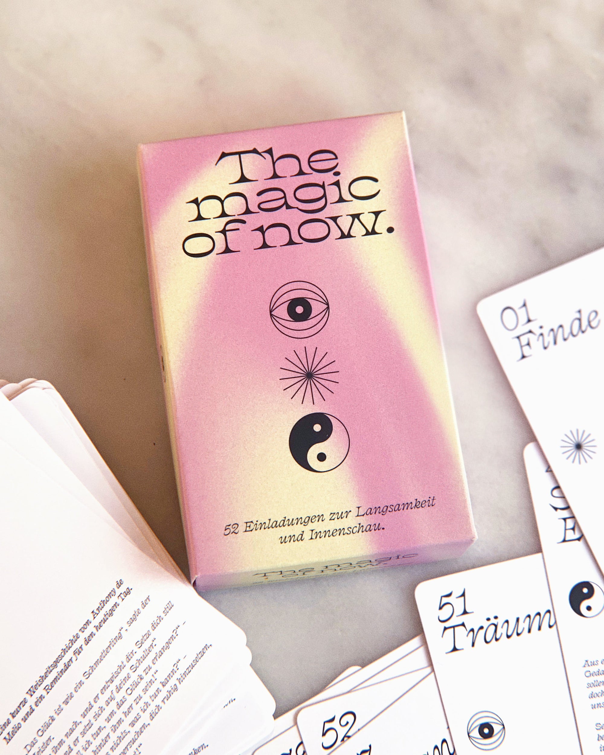 Karten-Set The Magic Of Now – hochwertiges Kartenset von NAVUCKO