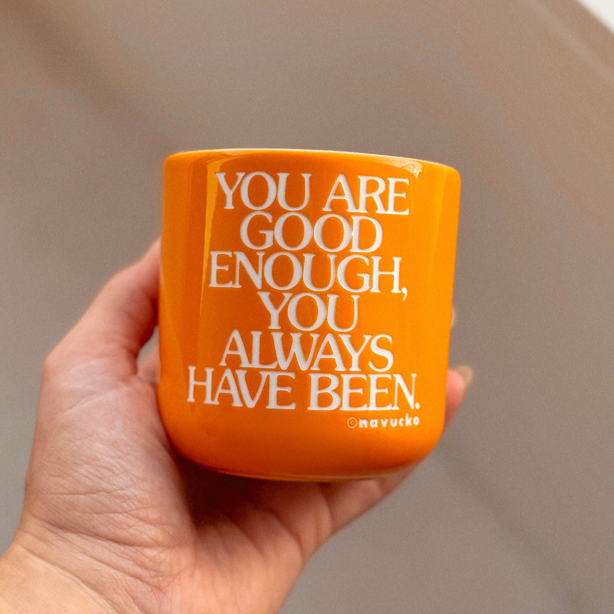 Porzellanbecher YOU ARE GOOD ENOUGH - Limited Edition