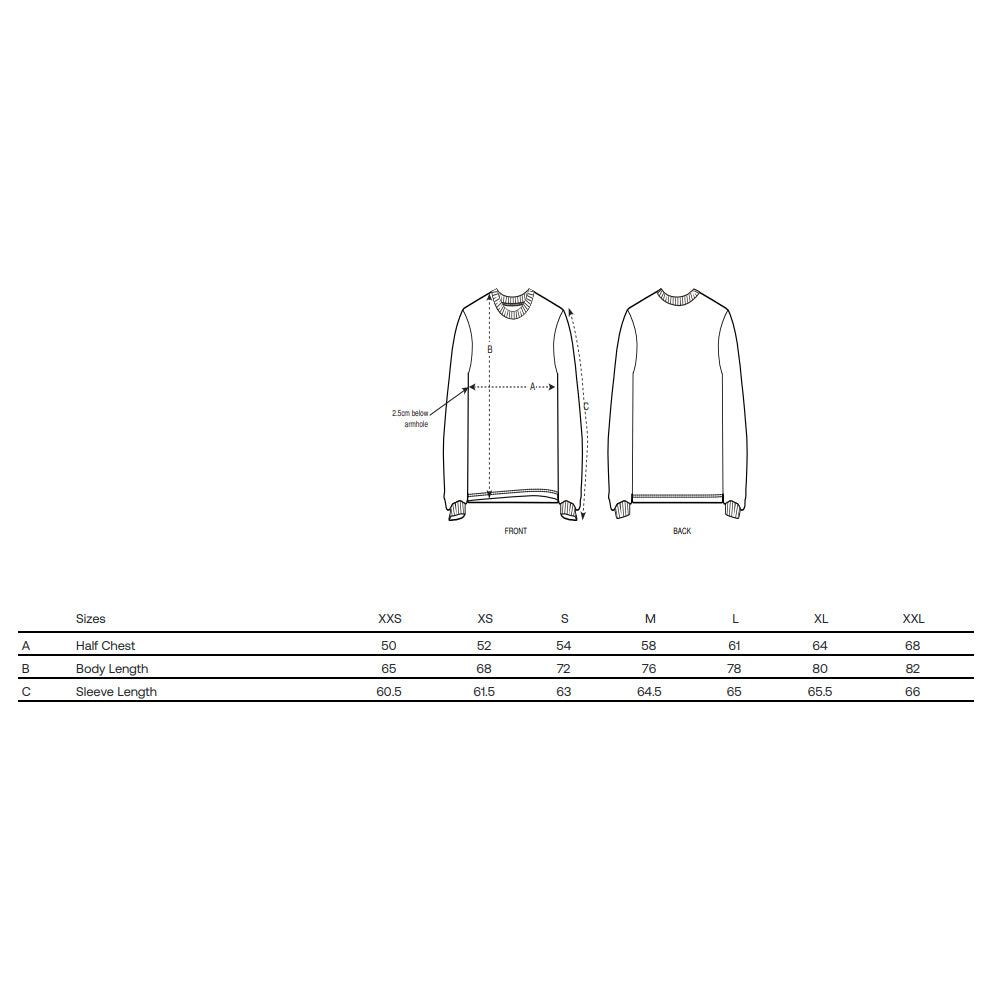 Longsleeve AMORE, Farbe Natural