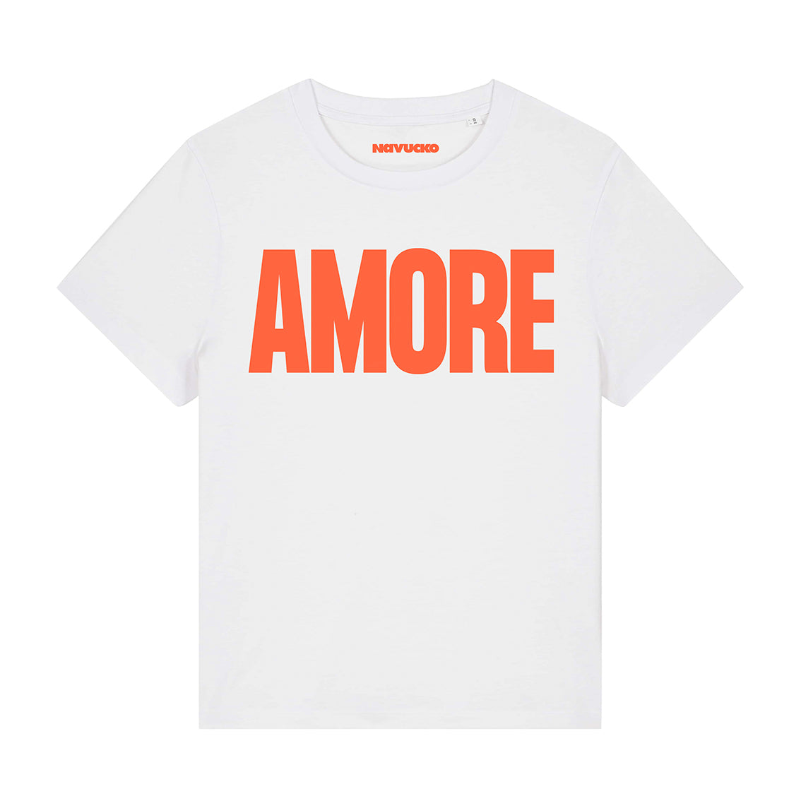 Damen T-Shirt AMORE, Farbe White
