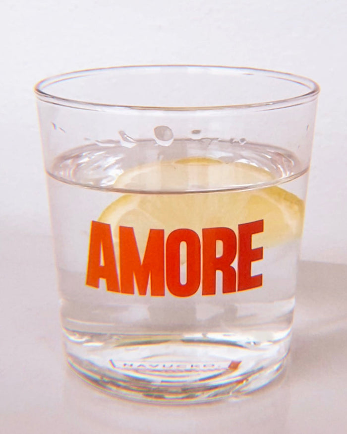 Trinkglas AMORE – stilvolles Glas mit AMORE Design von NAVUCKO
