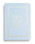 NAVUCKO Pocket Kalender 2027 in Azur Blau – Softcover Kalender mit goldenem Rahmen und typografischem 2027 Design, DIN A6