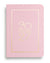 NAVUCKO Pocket Kalender 2027 in Candy Pink – Softcover Kalender mit goldenem Rahmen und typografischem 2027 Design, DIN A6