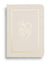 NAVUCKO Pocket Kalender 2027 in Mist – Softcover Kalender mit goldenem Rahmen und typografischem 2027 Design, DIN A6