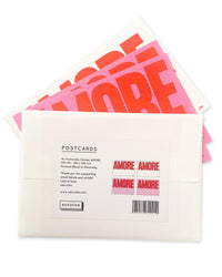 AMORE Postkarten Set – Detailansicht – Geschenkidee für Lover – NAVUCKO