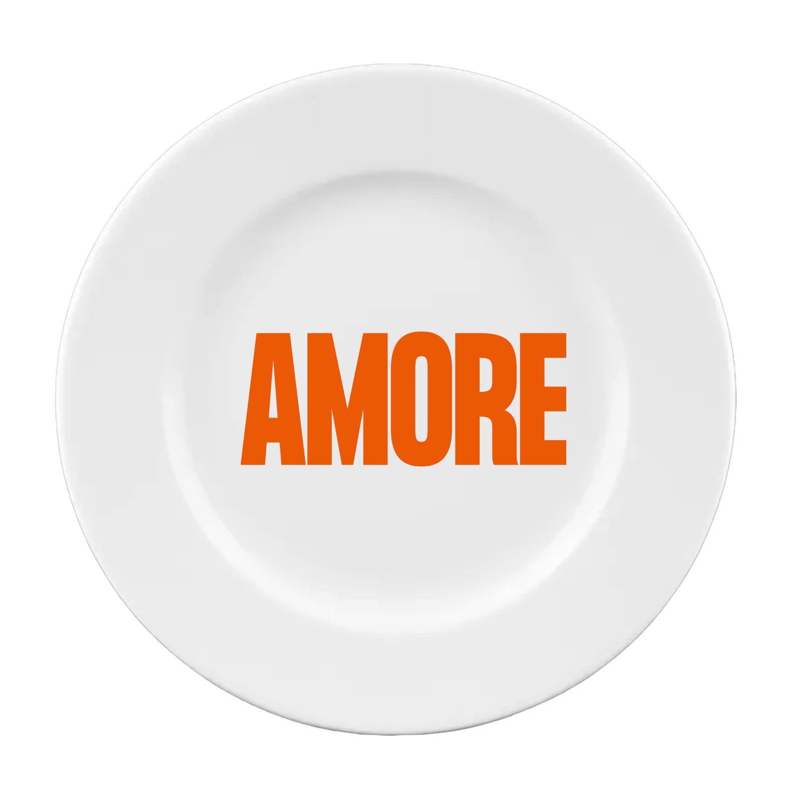 Flacher Teller AMORE
