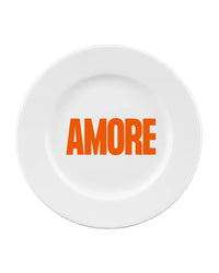 Flacher Teller AMORE – hochwertiges Porzellan mit AMORE Design von NAVUCKO