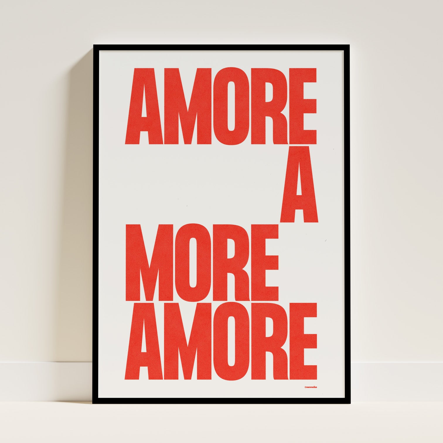 Poster AMORE (DIN A2)