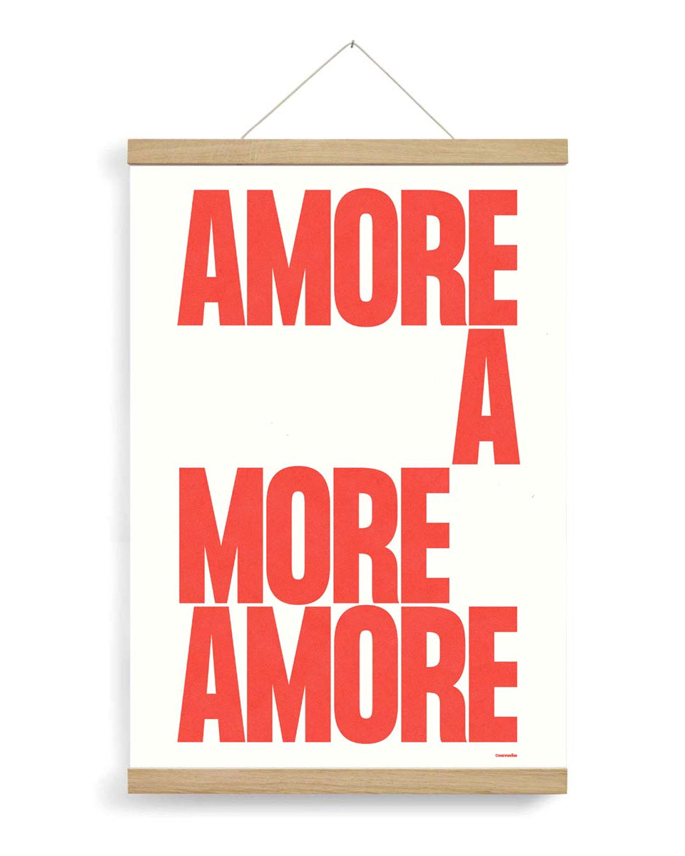 AMORE Poster DIN A2 – Detailansicht – NAVUCKO