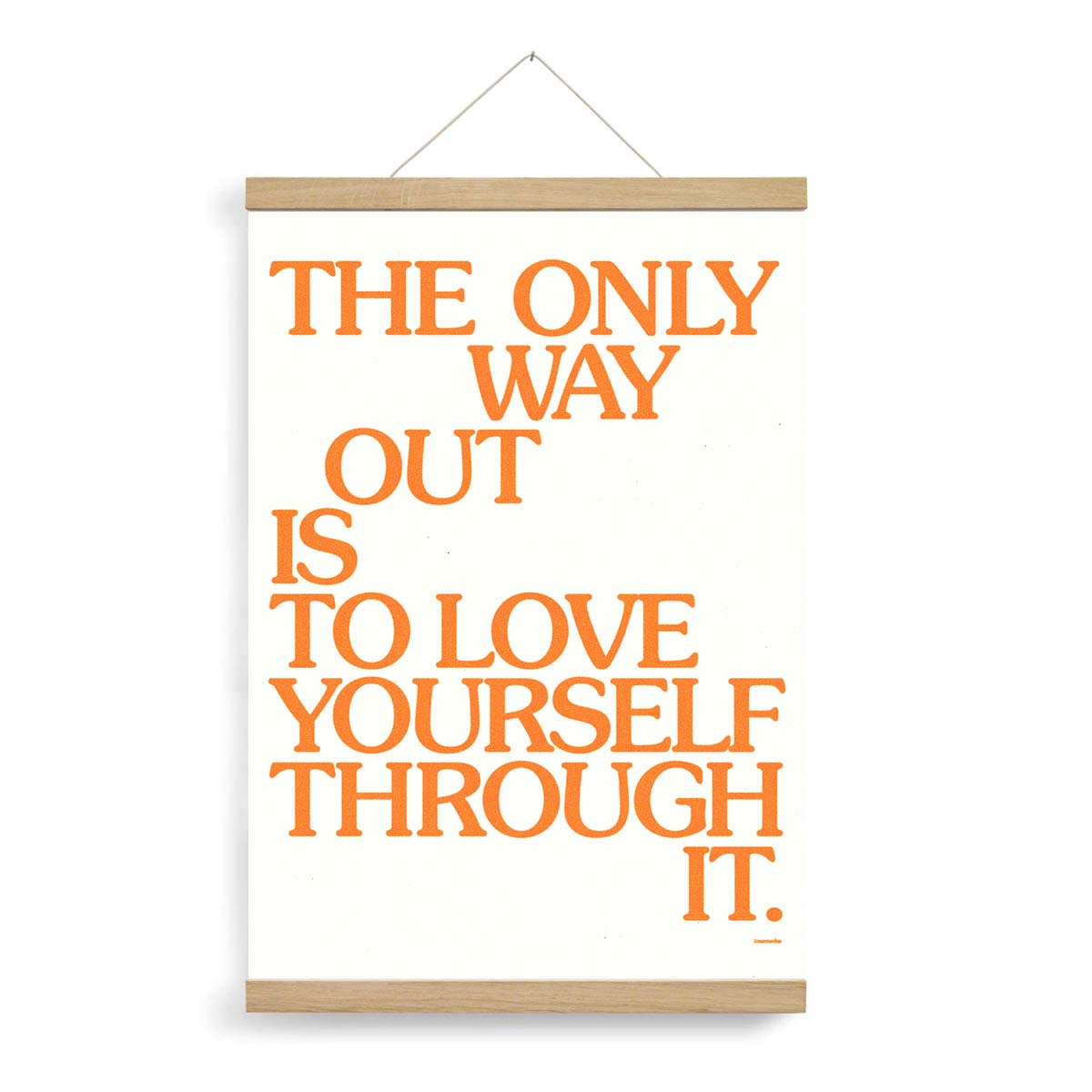 Poster THE ONLY WAY OUT (DIN A2)