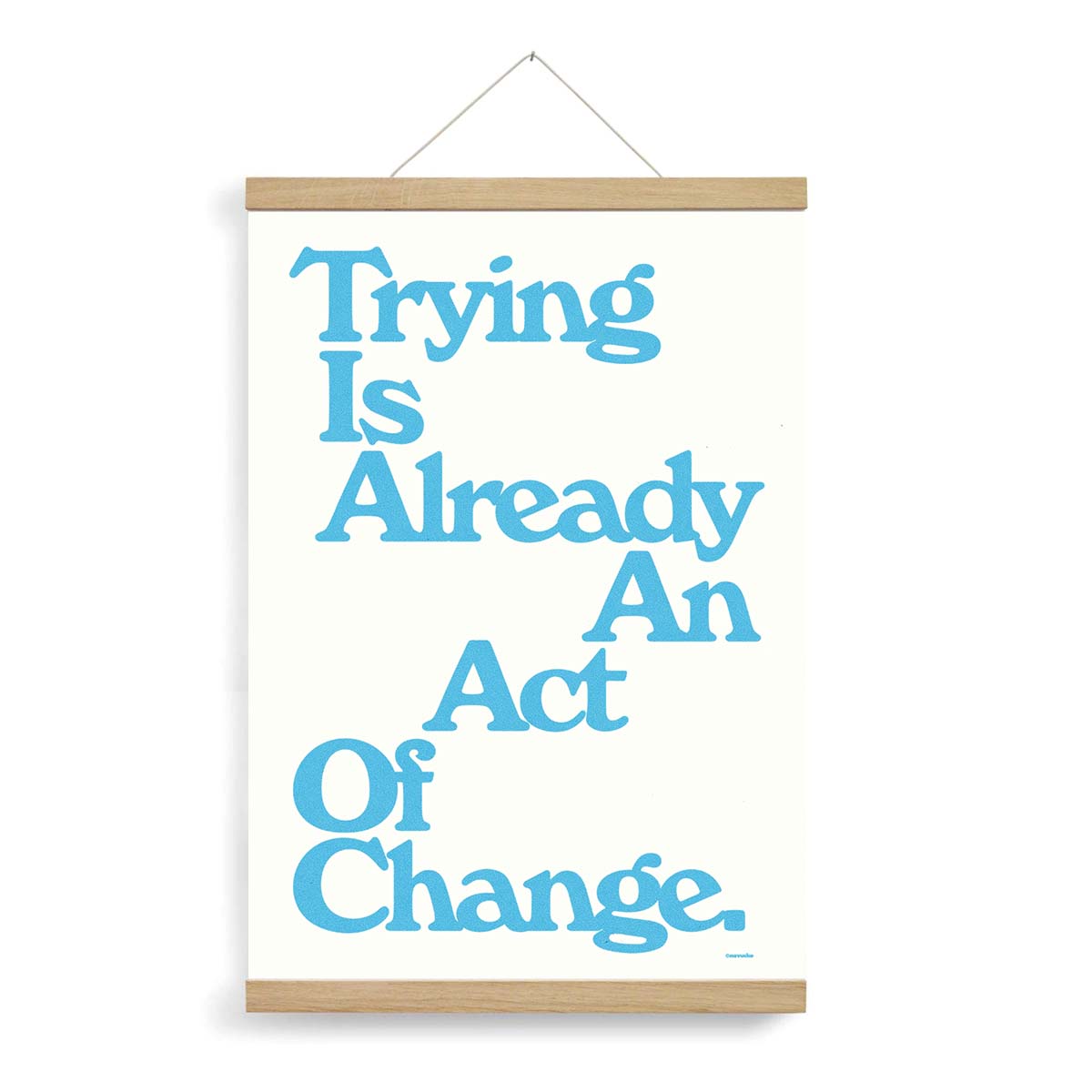 Poster TRYING (DIN A2)