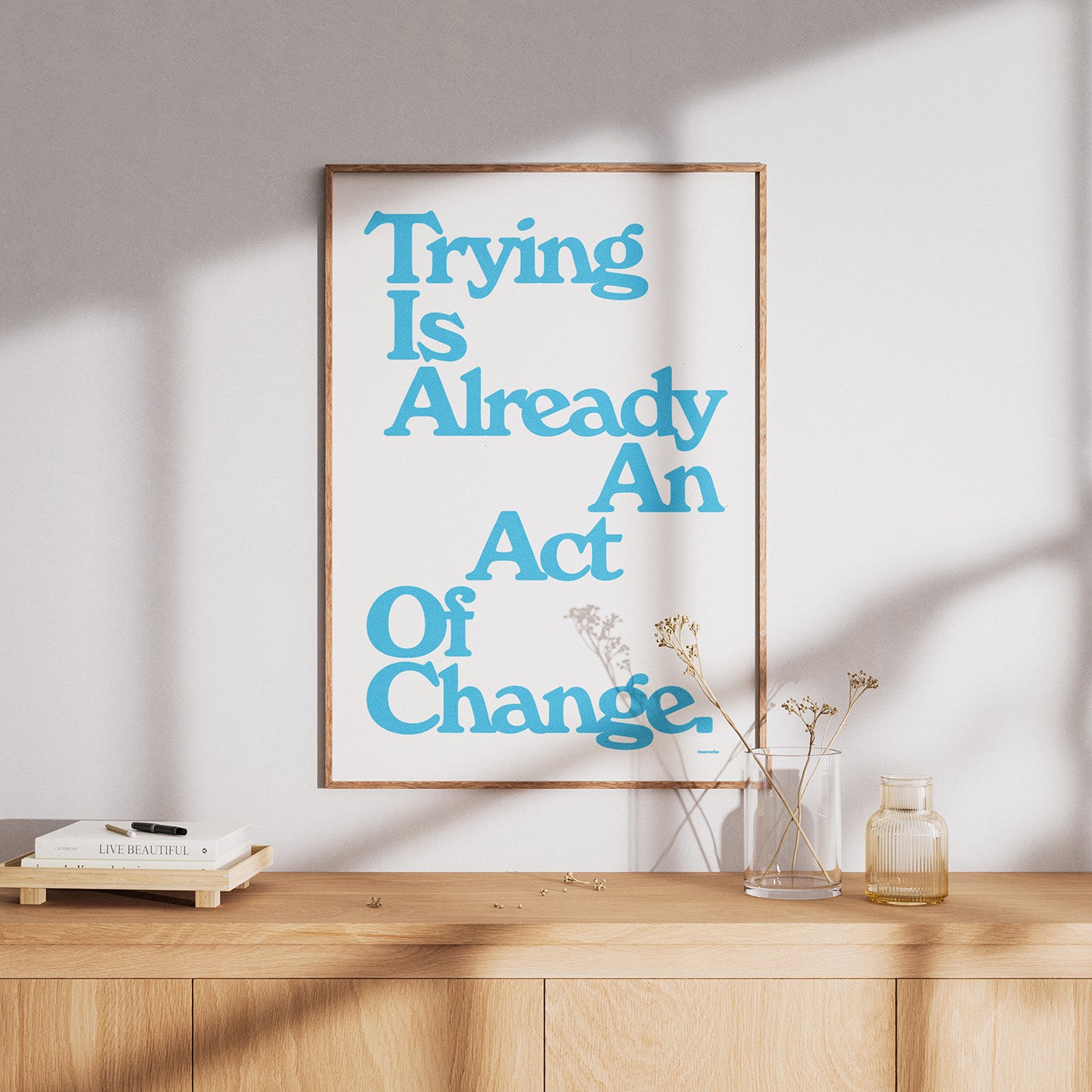 Poster TRYING (DIN A2)