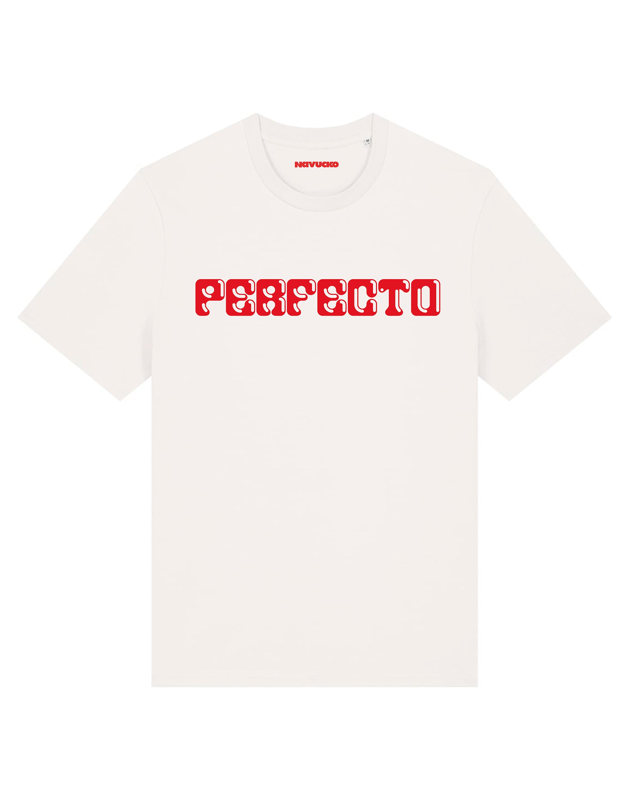 Unisex T-Shirt PERFECTO, Farbe Off White