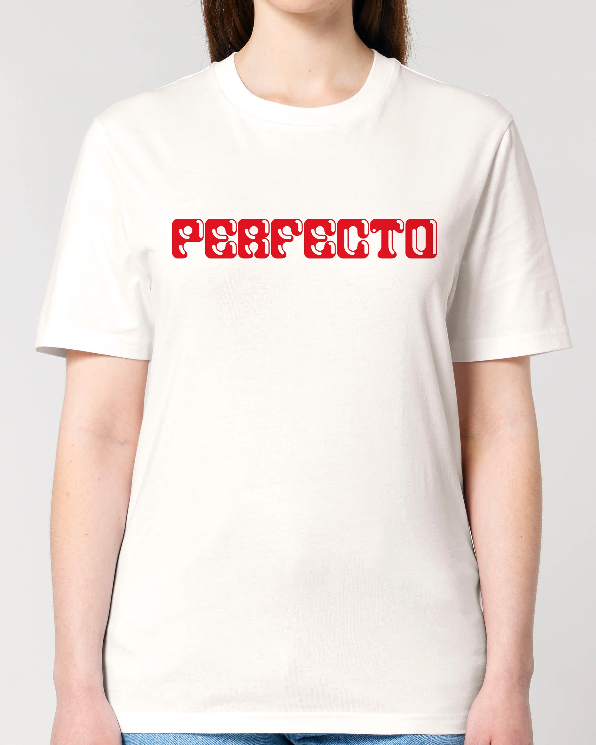 Unisex T-Shirt PERFECTO, Farbe Off White