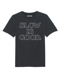 NAVUCKO Design SLOW IS GOOD T-shirt