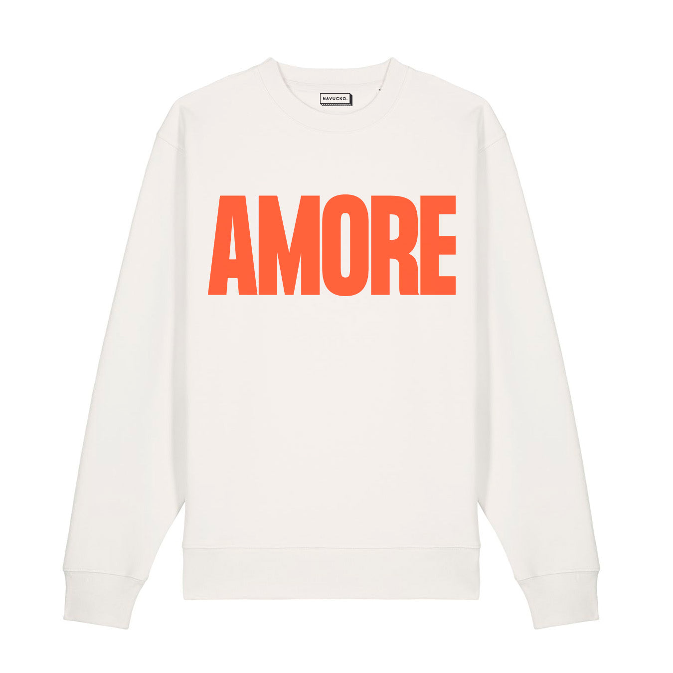 Sweater AMORE, Farbe Off White