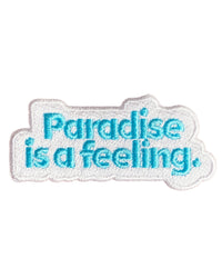 Patch PARADISE IS A FEELING. – hochwertiger Aufnäher von NAVUCKO