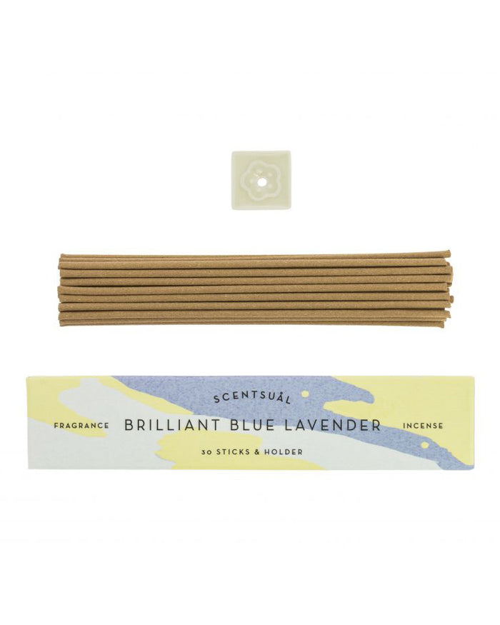 SCENTSUAL Räucherstäbchen Lavendel Brilliant Blue – hochwertiger Duft von NAVUCKO