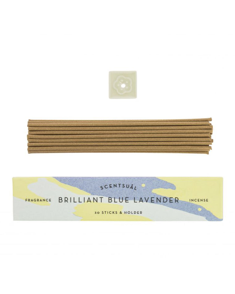 SCENTSUAL Räucherstäbchen Lavendel Brilliant Blue – hochwertiger Duft von NAVUCKO