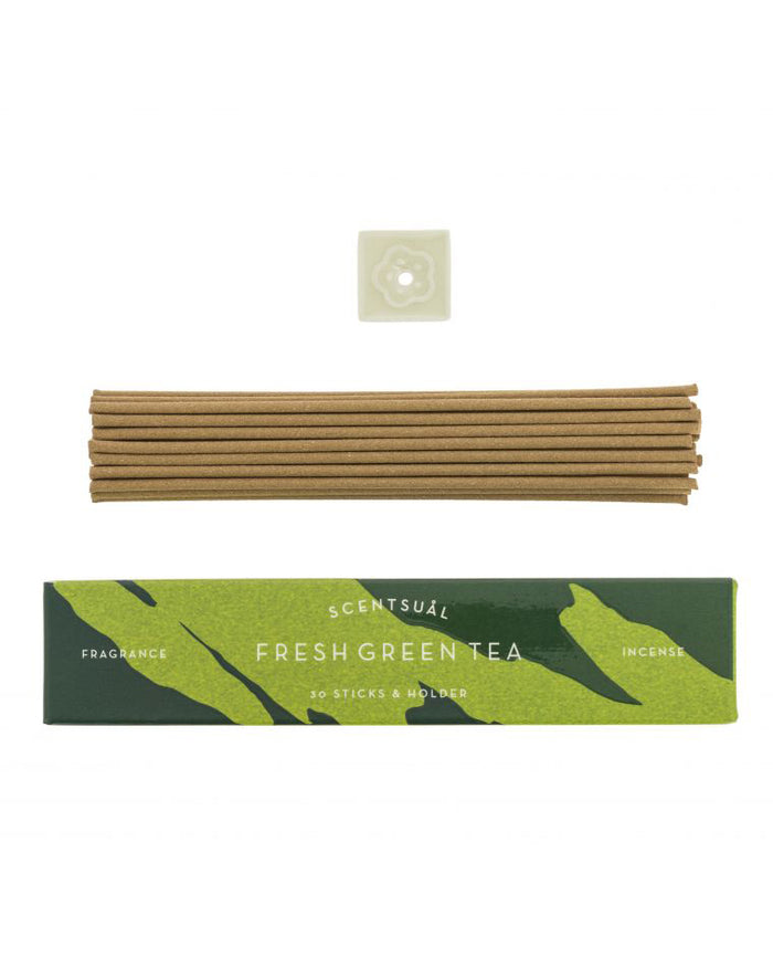 SCENTSUAL Räucherstäbchen Grüner Tee Fresh Matcha – hochwertiger Duft von NAVUCKO