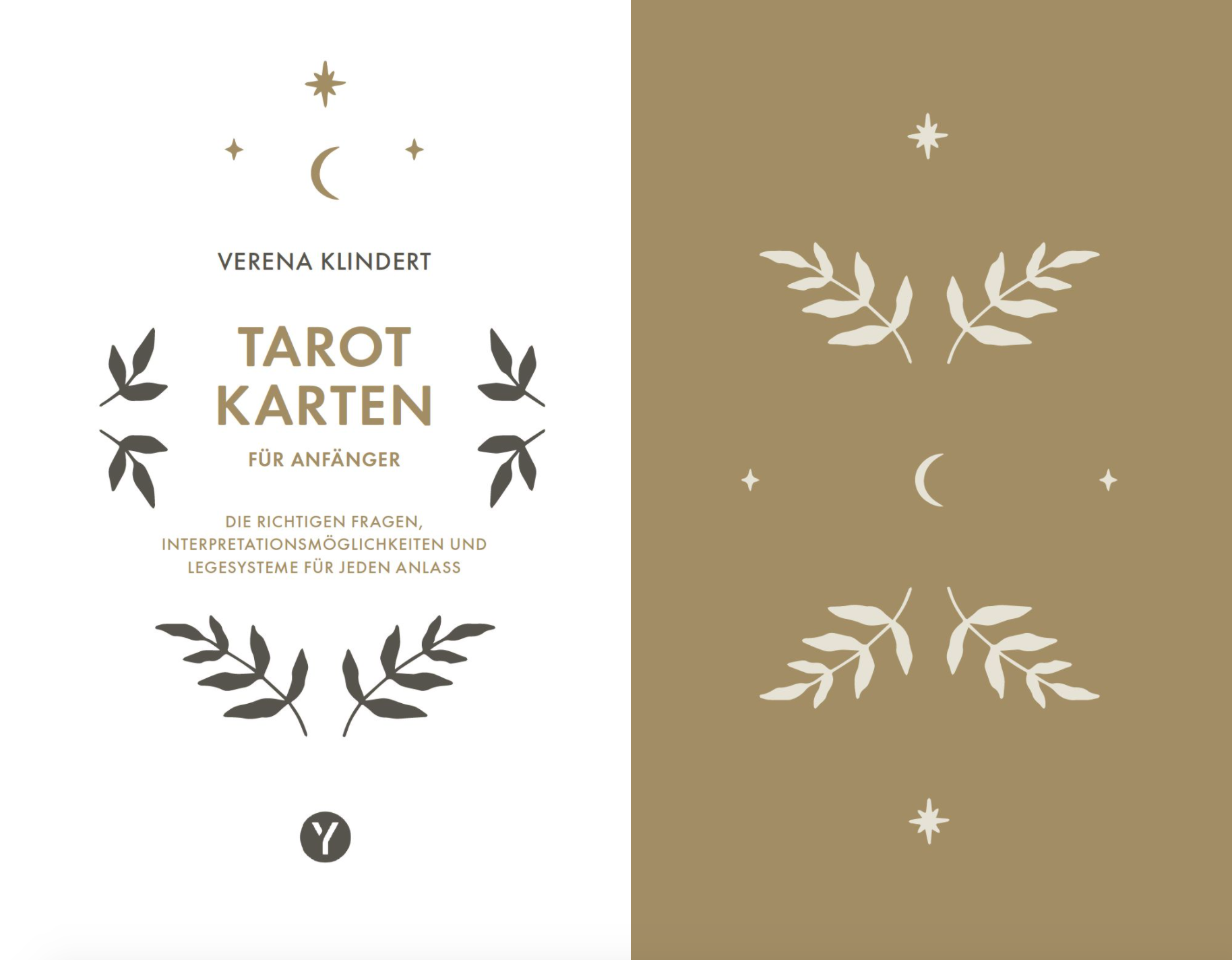 Tarot cards with book, set for beginners - by Verena Klindert 