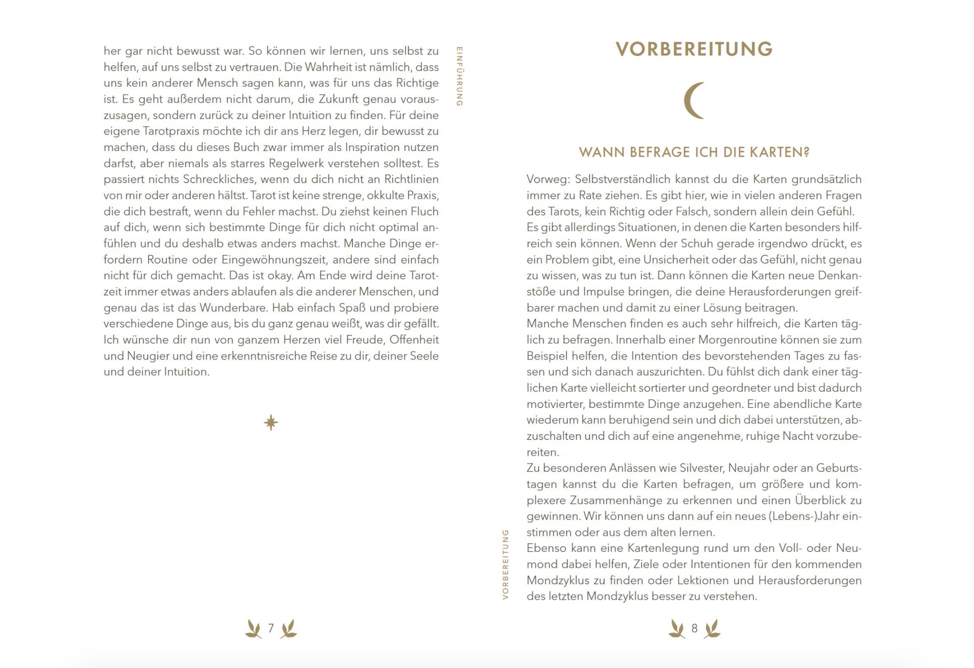 Tarotkarten mit Buch, Set für Anfänger - von Verena Klindert