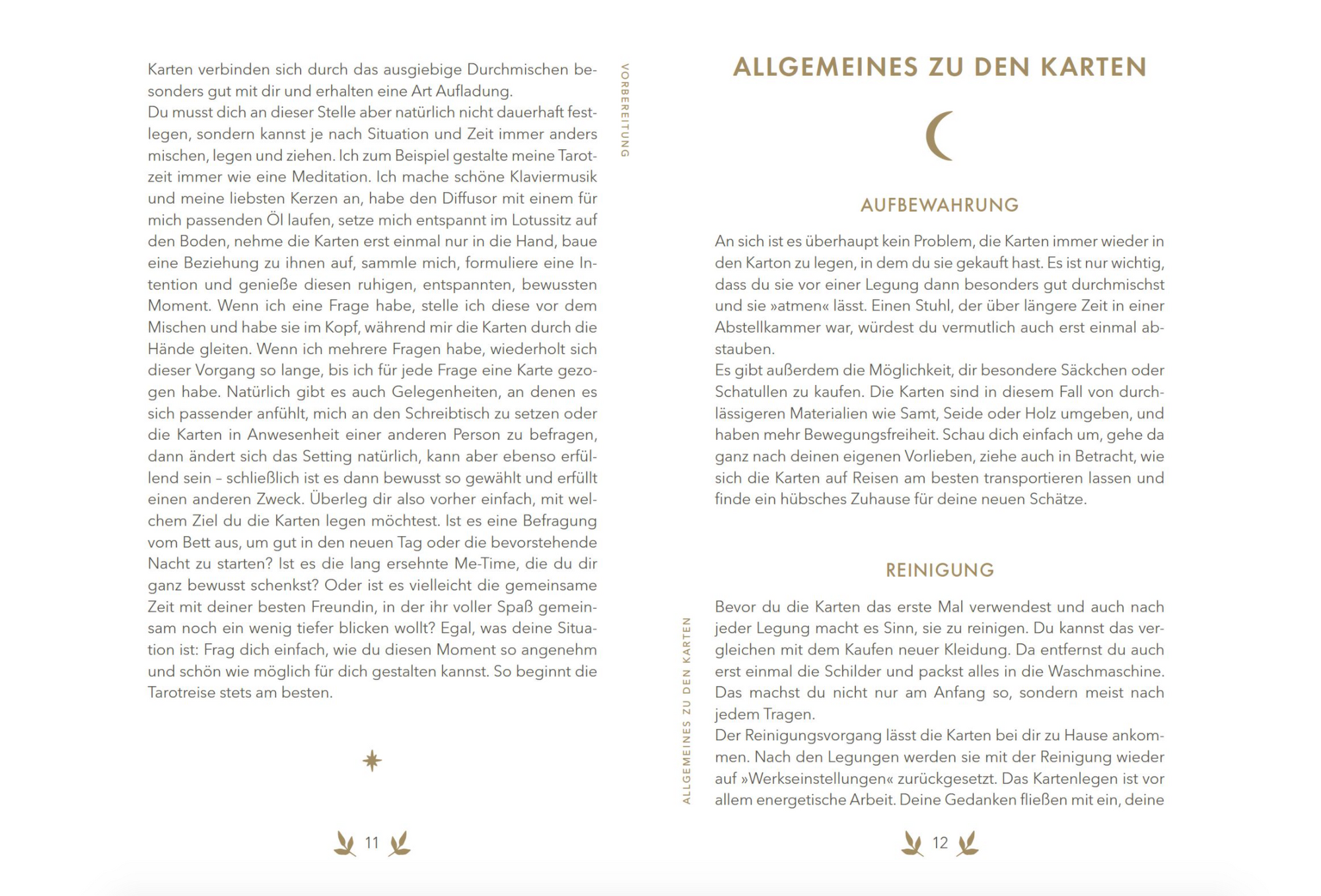 Tarotkarten mit Buch, Set für Anfänger - von Verena Klindert