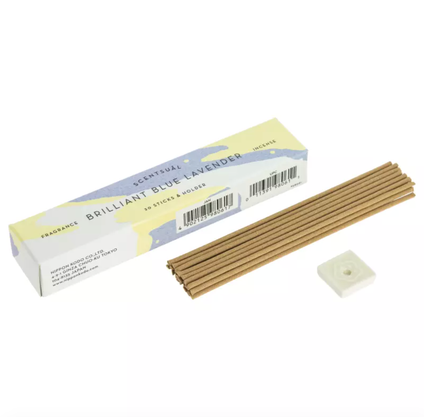 SCENTSUAL - Incense sticks, Brilliant Blue Lavender