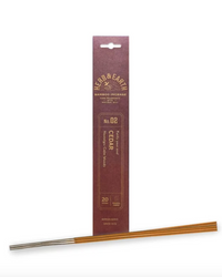 Herb & Earth Japanische Räucherstäbchen Cedar – natürlicher Duft von NAVUCKO