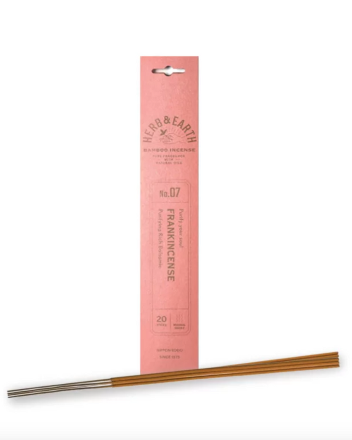 Herb & Earth Japanische Räucherstäbchen Frankincense – natürlicher Duft von NAVUCKO