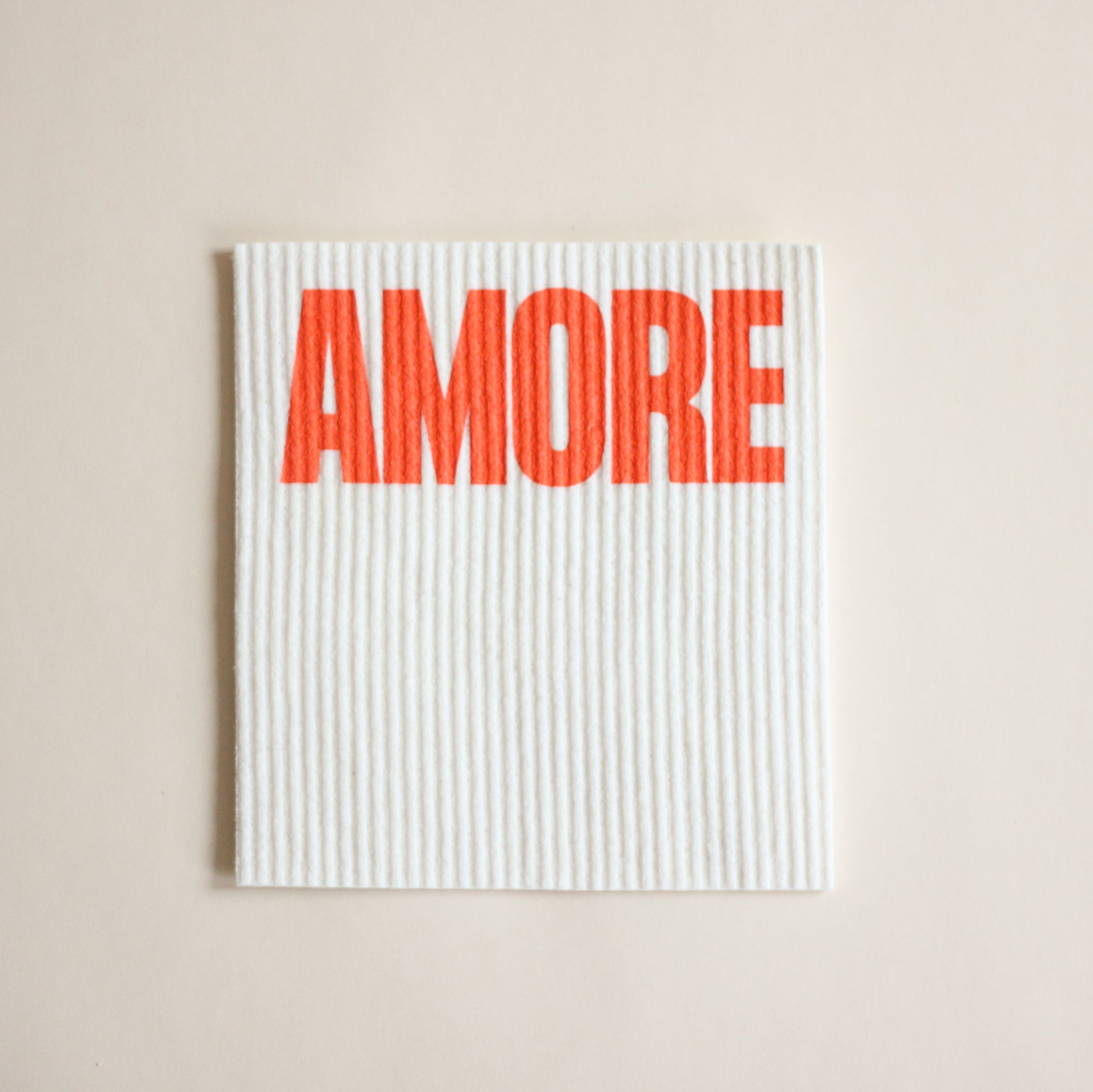 Natural sponge cloths AMORE, set of 2